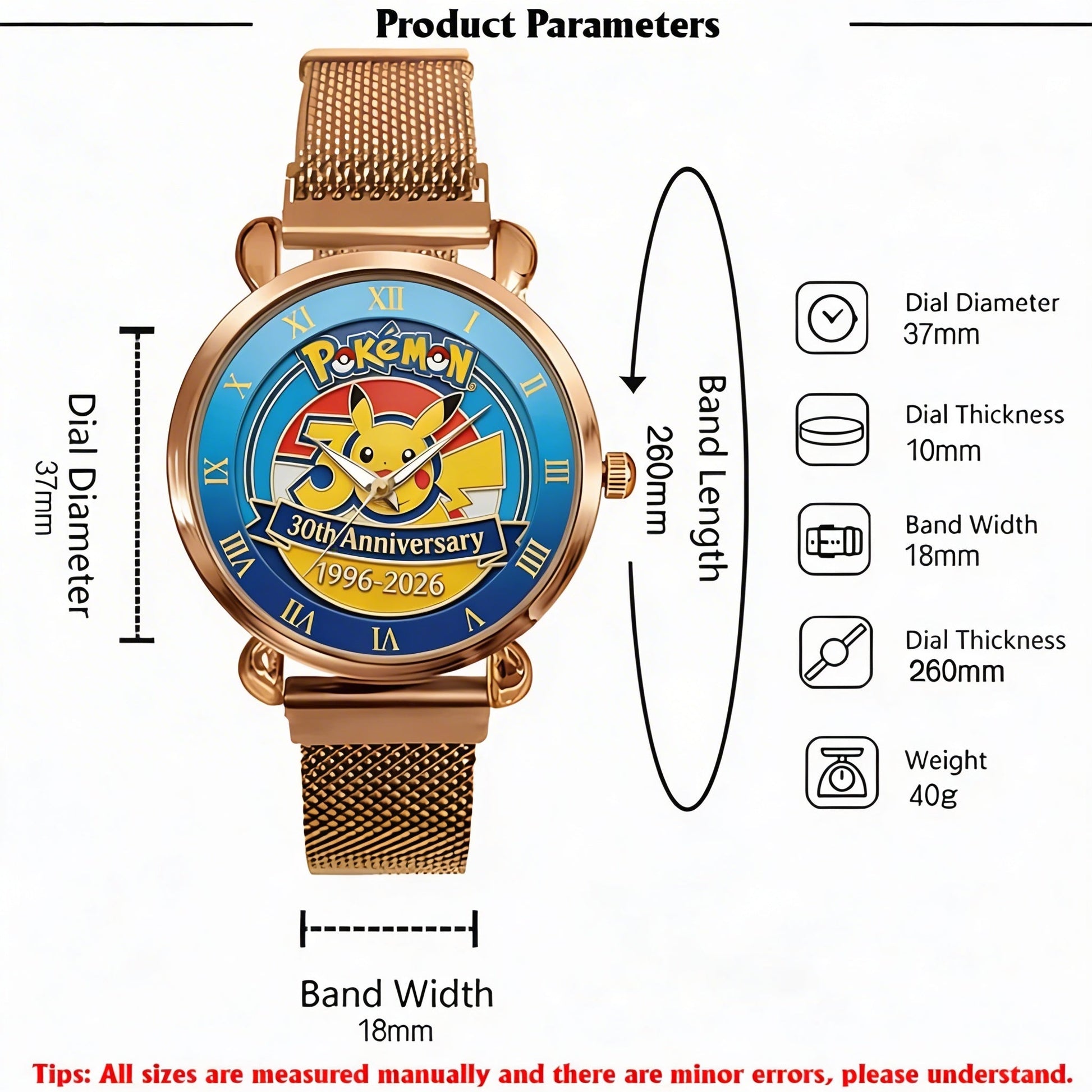 PoMo Celebrate 30th Anniversary - Personalized Hand Watch - Gift For Movie Fans NL122