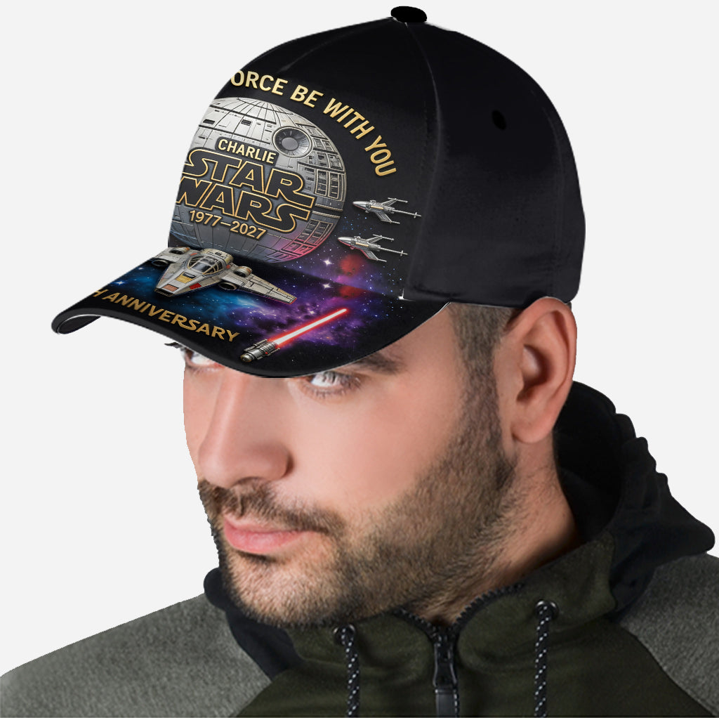 Stwa Galaxy Star Celebrate 50th Anniversary - Personalized Classic Cap - Gift For Movie Fans NL122