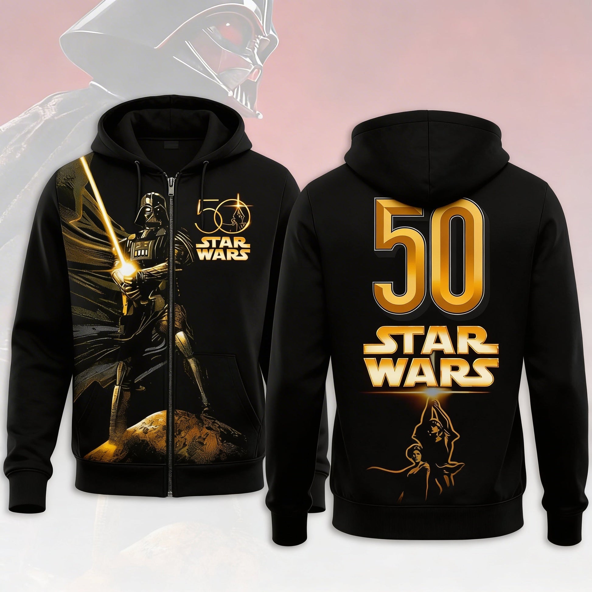 Stwa Galazy Star Celebrating 50th Anniversary - Personalized All Over Shirt - Gift For Movie Fans NL122