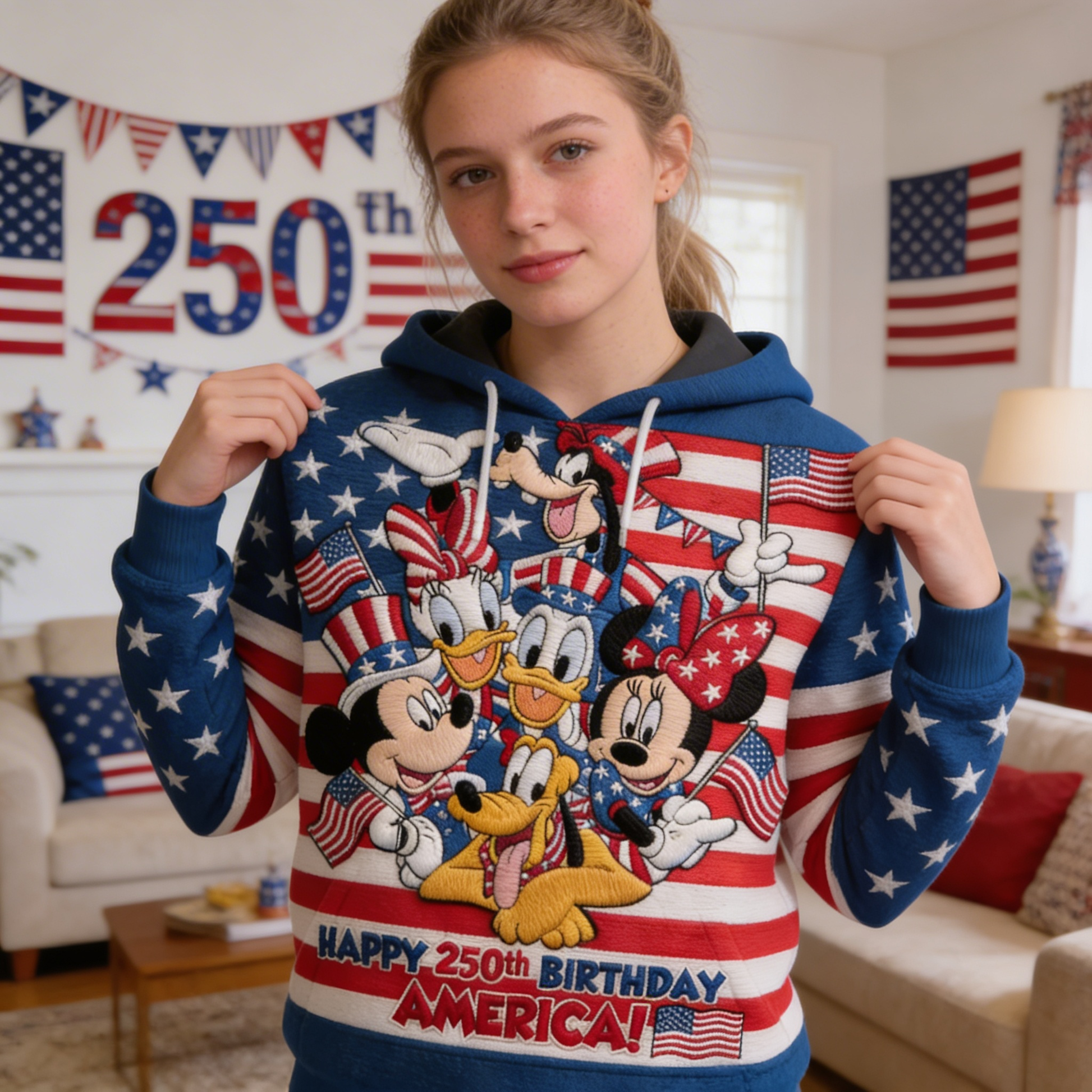 MkMo Magic Mouse Celebrate 250th Anniversary Of USA - Personalized All Over Shirt - Gift For Movie Fans, Patriots, Family BA01 - image 7