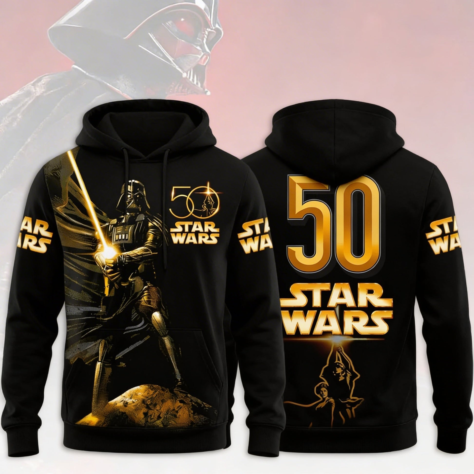 Stwa Galazy Star Celebrating 50th Anniversary - Personalized All Over Shirt - Gift For Movie Fans NL122