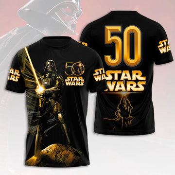 Stwa Galazy Star Celebrating 50th Anniversary - Personalized All Over Shirt - Gift For Movie Fans NL122