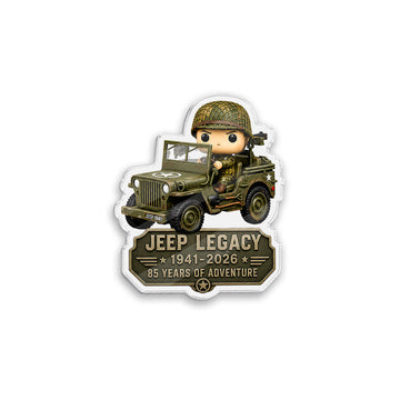 Jeep Legacy 85th Anniversary Commemorative Magnet TN2608271525