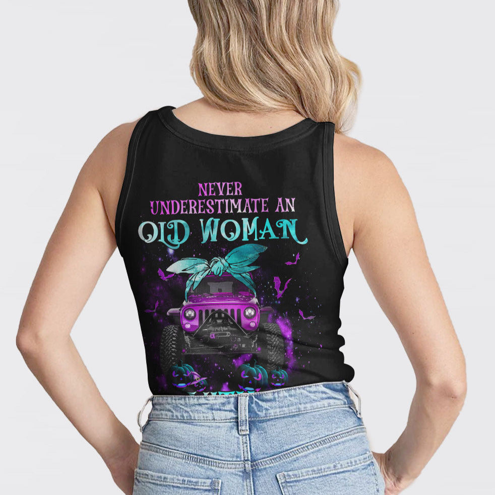 Never Underestimate An Old Woman With A Jeep All Over Print - image 9
