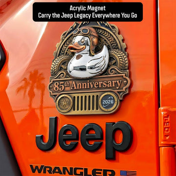 Jeep 85th Anniversary Duck Adventure Commemorative Magnet TN2608271503