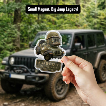 Jeep 85th Anniversary Tactical Duck Commander Commemorative Magnet TN2608271516