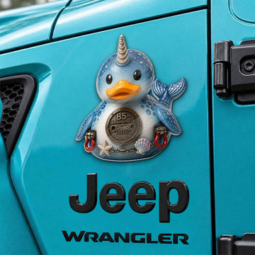 Jeep 85th Anniversary Narwhale Duck Acrylic Magnet TN2608271524