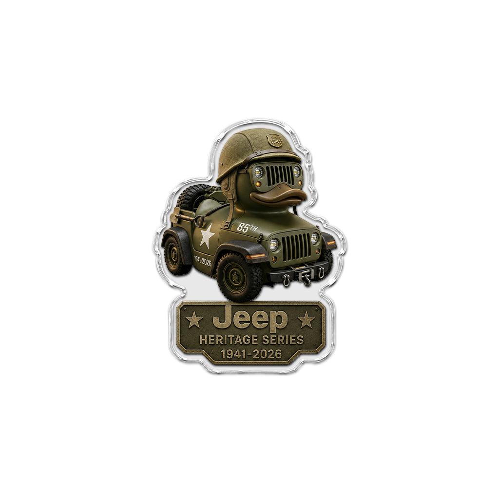 Jeep 85th Anniversary Tactical Duck Commander Commemorative Magnet TN2608271516