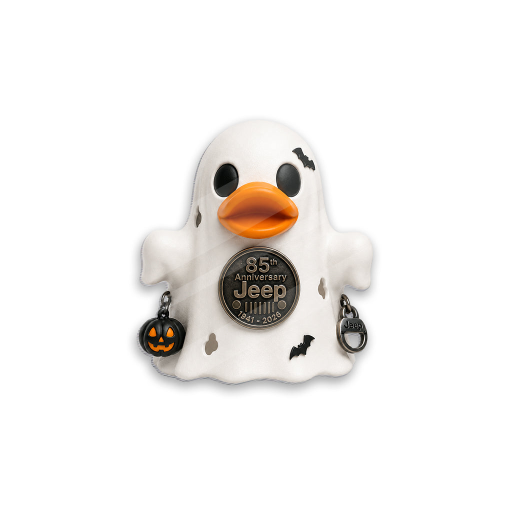 Jeep 85th Anniversary Halloween Skeleton Duck Acrylic Magnet TN2608271433