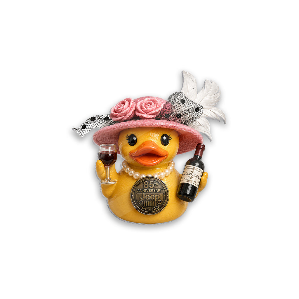 Jeep 85th Anniversary Wine Club Duck Acrylic Magnet TN2608271521