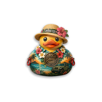 Jeep 85th Anniversary Tropical Hawaiian Duck Acrylic Magnet TN2608271513