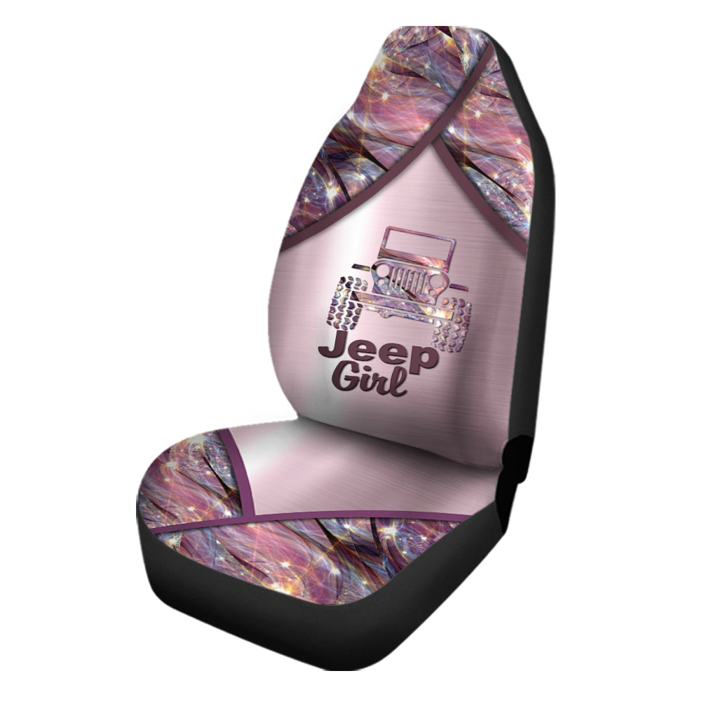 Jeep Girl Marble Car Seat Covers Set Of 2