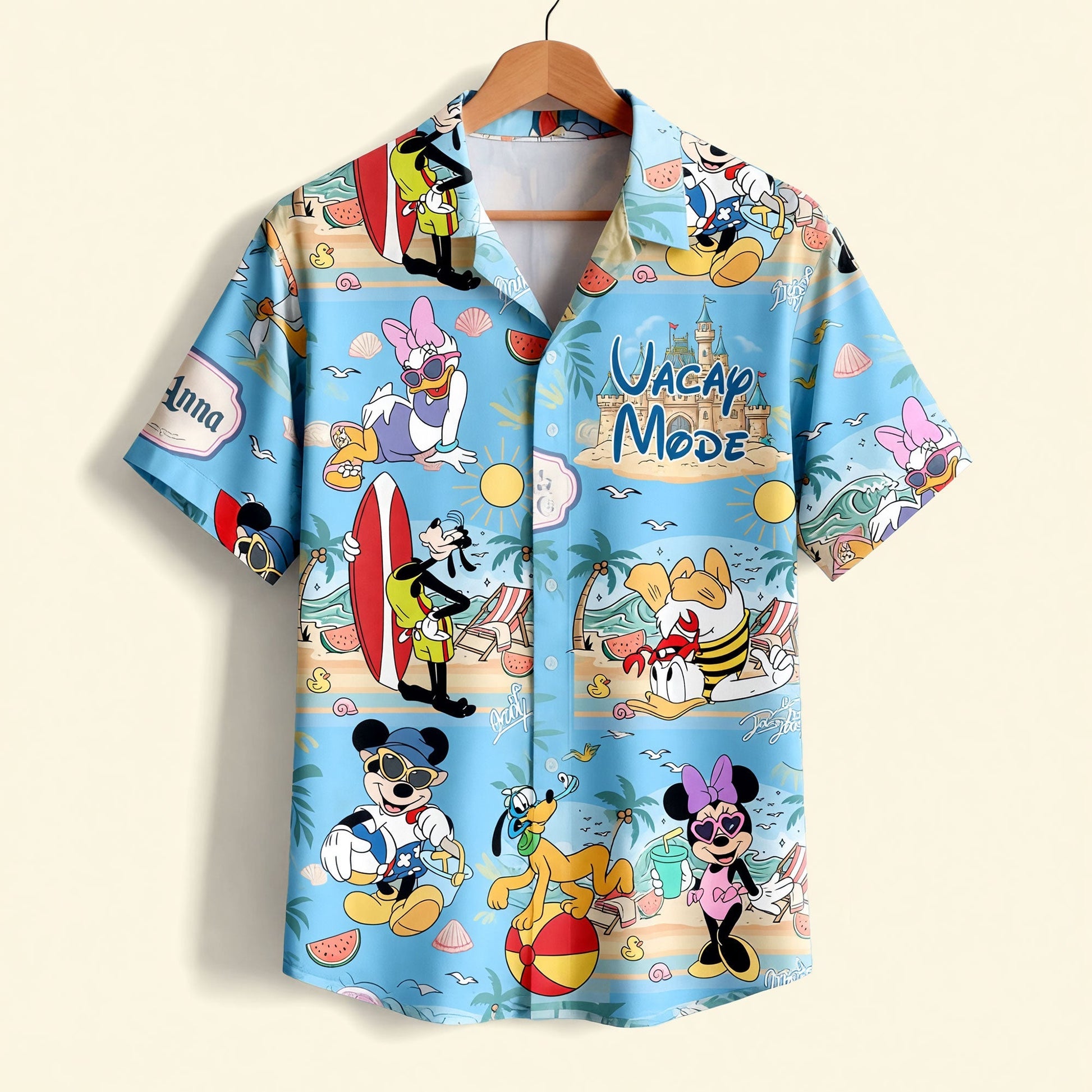 Cute Fun Summer Vacation Matching Hawaiian Shirt - Personalized Gifts For Family & Friends 03QHTI170626 - image 3