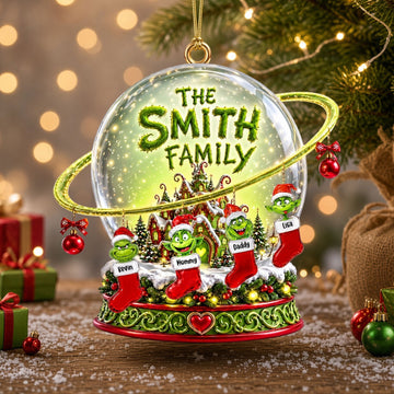 The Holiday Mischief Makers Christmas Ornament - Personalized Christmas Gifts For Family TGrin-TN1709262215