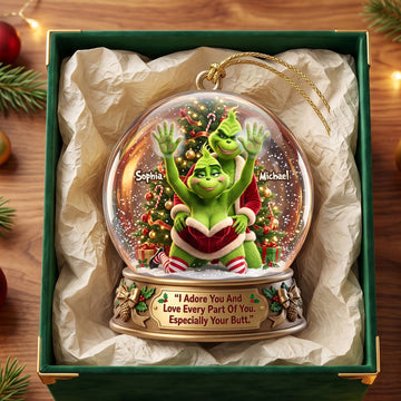 I Adore You Acrylic Ornament – Personalized Christmas Gift For Couple TGrin-TN1709262216