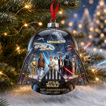 Stwa 50 Years of Space Adventure Christmas Ornament - Personalized Gifts For Family TN2409261627
