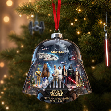 Stwa 50 Years of Space Adventure Christmas Ornament - Personalized Gifts For Family TN2409261627