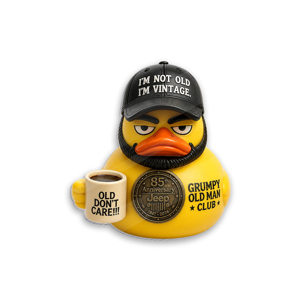 Jeep 85th Anniversary Bearded Duck Acrylic Magnet TN2608271520