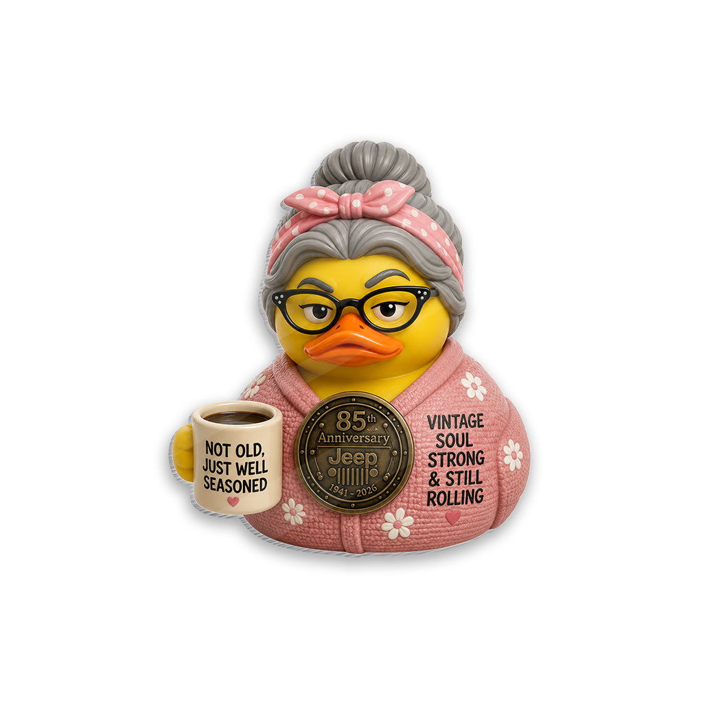 Jeep 85th Anniversary Bearded Duck Acrylic Magnet TN2608271520