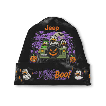 Jeep Halloween Duck Duck Boo Beanie Hat-DN2808261153