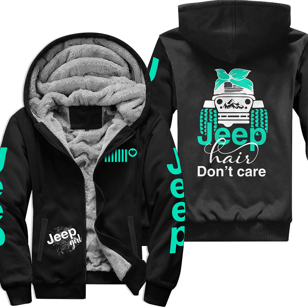 Jeep Hair Don't Care T-shirt Hoodie Supler Store