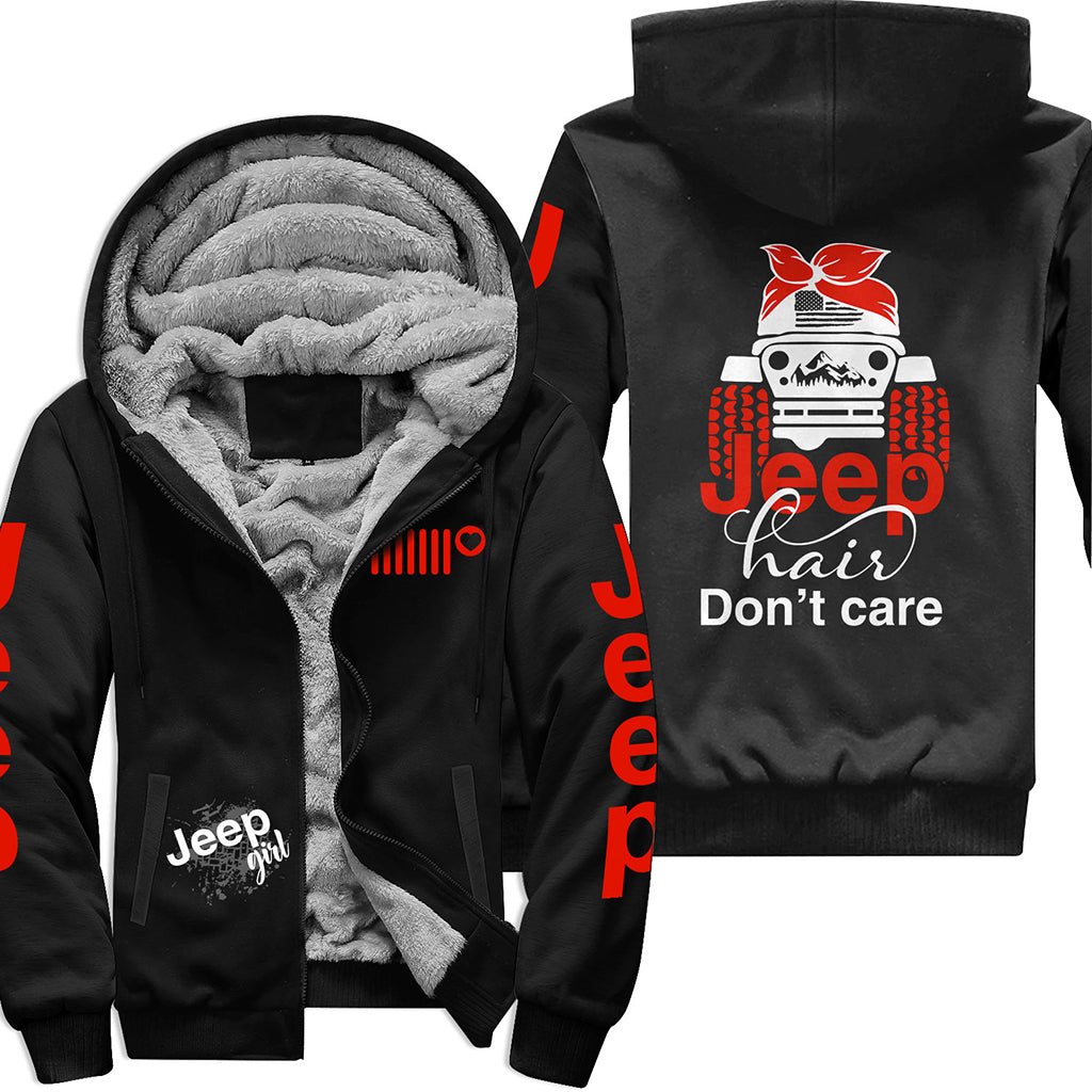 Jeep Hair Don't Care T-shirt Hoodie Supler Store