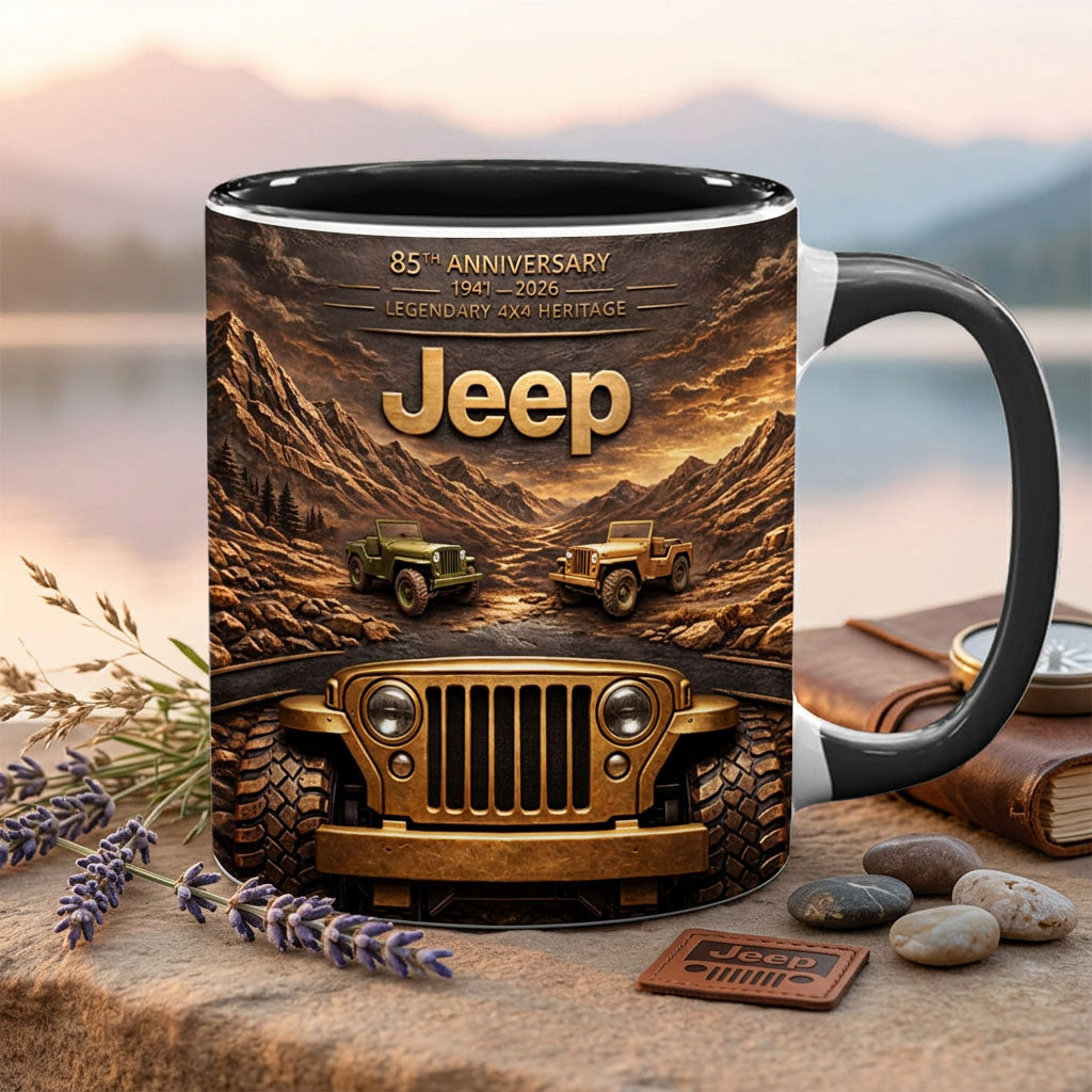 Jeep 85th Anniversary Coffee Accent Mug DN1408261640