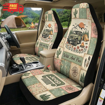 Wild And Free Car Seat Cover TN0508261514