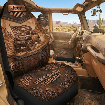 Dirt Road Therapy Car Seat Cover TN0508261510