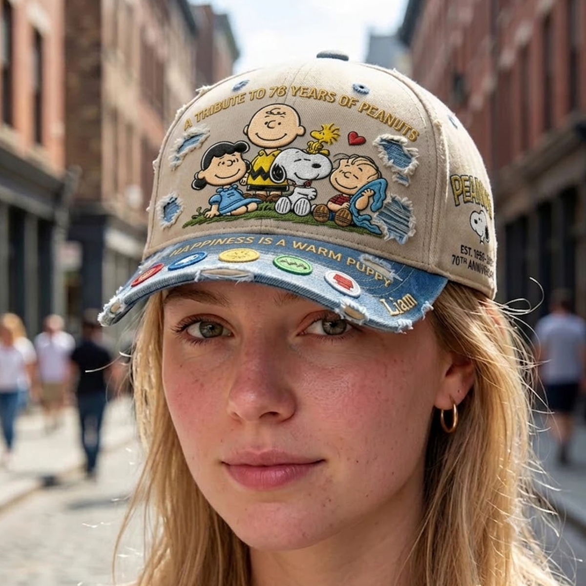 Penu Vintage Cartoon A tribute To 76 Years Of Nutty Gang - Personalized Classic Cap VD01