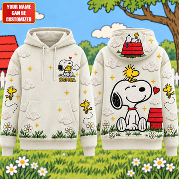Classic Cartoon P-nust  - Personalized Cartoon Hoodie and Leggings- TN2209261808
