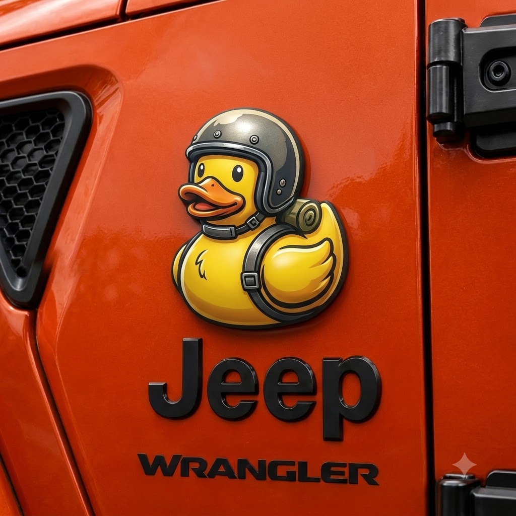 Military Duck Car Magnet TN2608271543