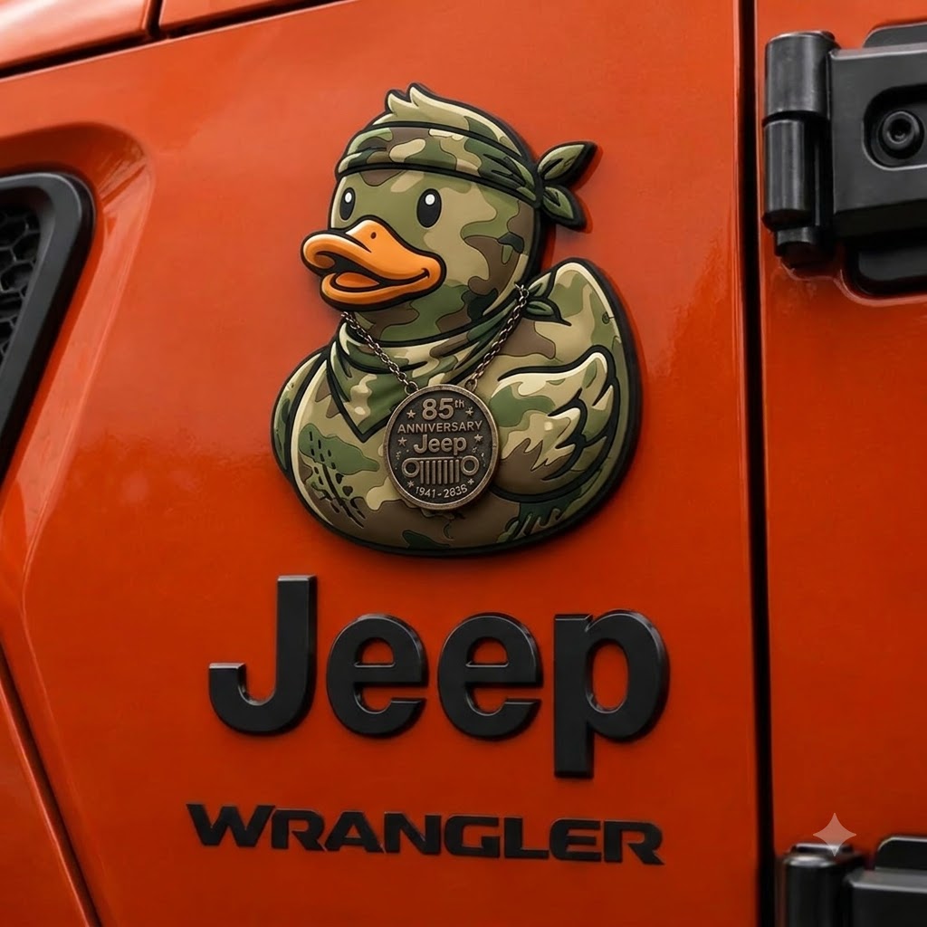Military Duck Car Magnet TN2608271543