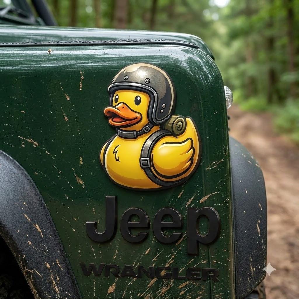 Military Duck Car Magnet TN2608271543