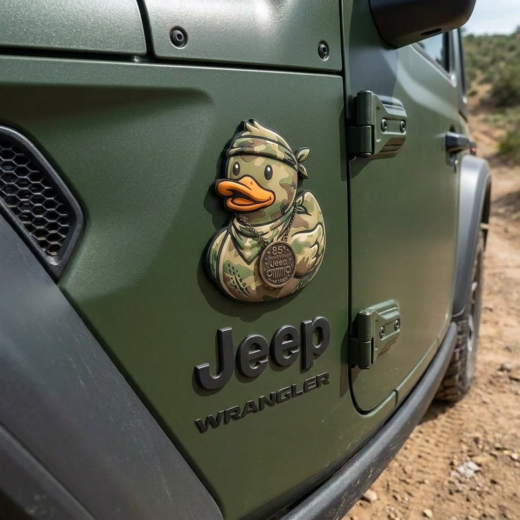 Military Duck Car Magnet TN2608271543