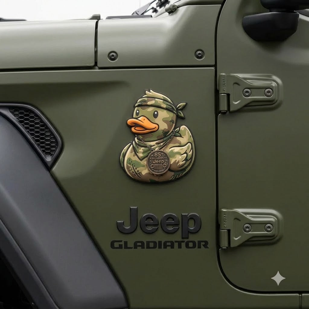 Military Duck Car Magnet TN2608271543