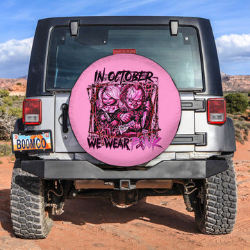 breast-cancer-3d-spare-tire-cover-halloween-pink-style-no3