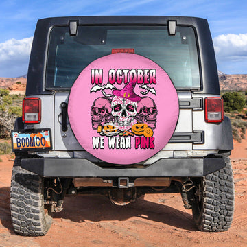 breast-cancer-3d-spare-tire-cover-halloween-pink-style-no4