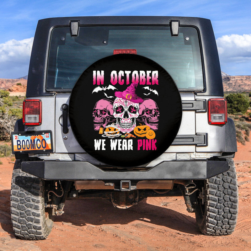 breast-cancer-3d-spare-tire-cover-halloween-black-style-no4