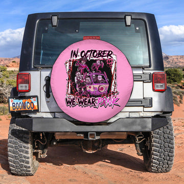breast-cancer-3d-spare-tire-cover-halloween-pink-style-no6