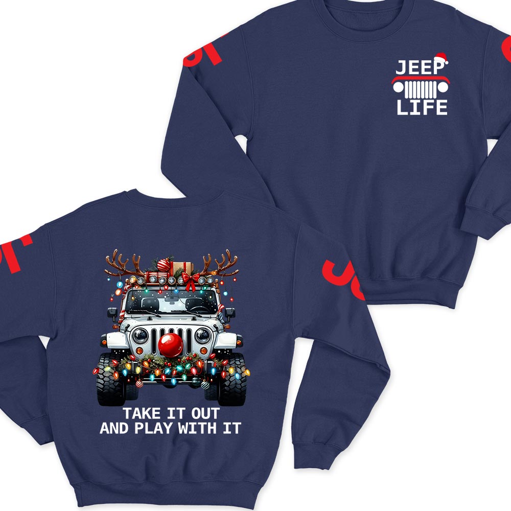 Jeep Life Merry Christmas Hoodie Supler Store