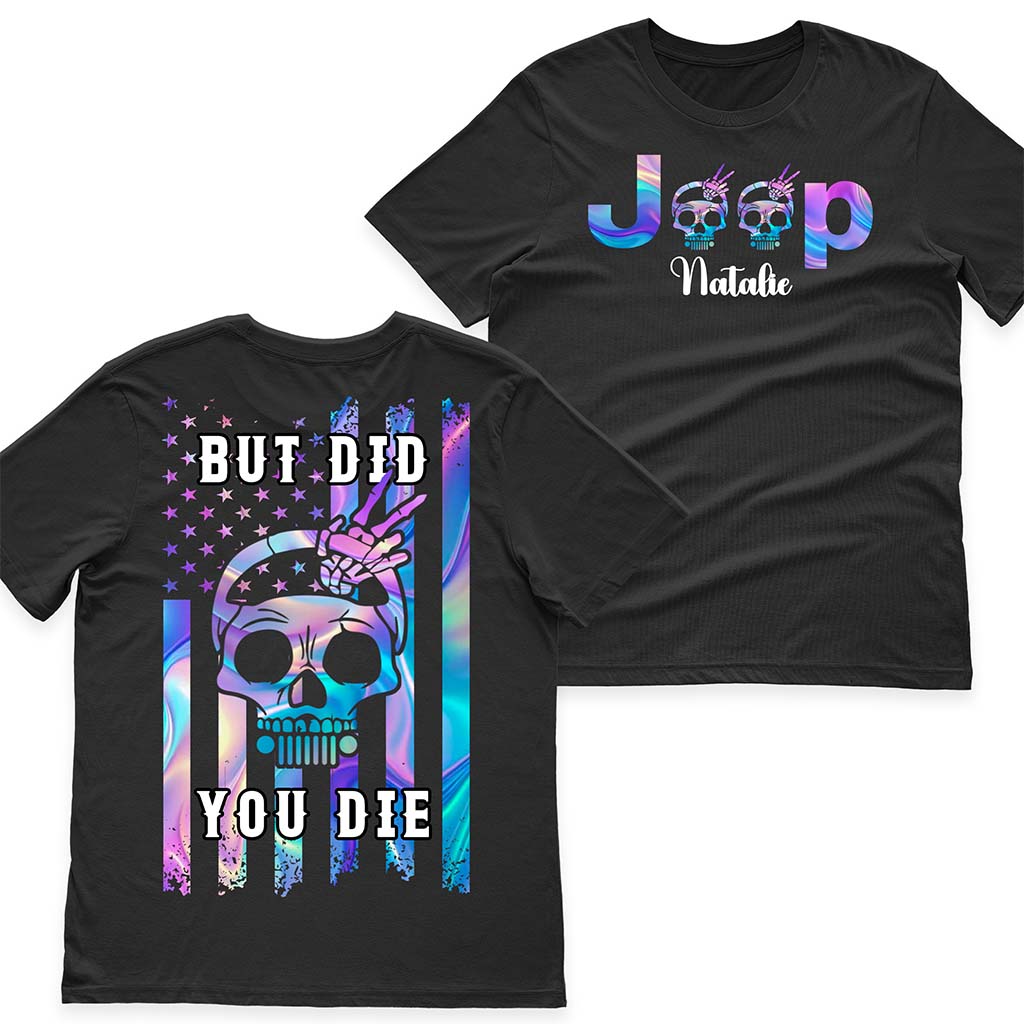 Personalized Jeep But Did You Die Quarter Zip Hoodie Supler Store