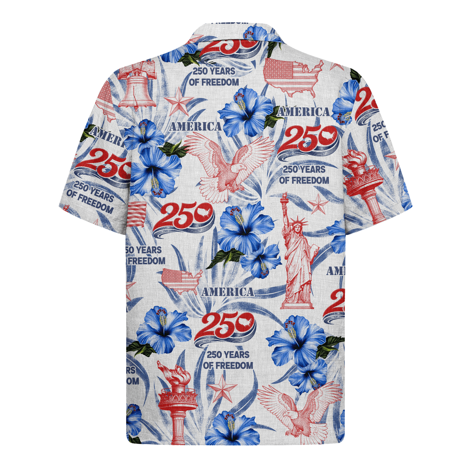 America 250 Years Of Freedom Hawaiian Shirt - image 2