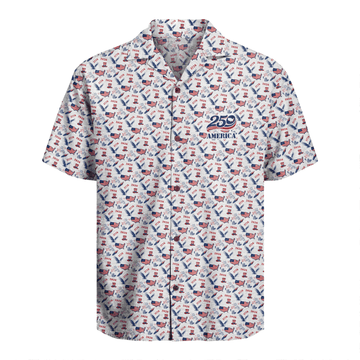 America 250 Years Of Freedom Hawaiian Shirt