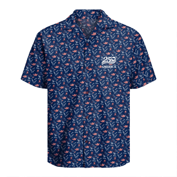 America 250 Years Of Freedom Hawaiian Shirt