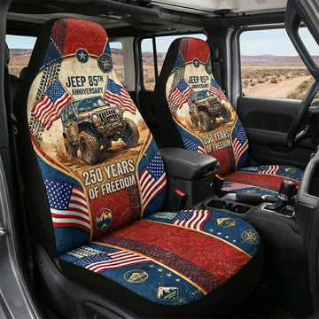250 Years Of Freedom Car Seat Cover TN0508261513