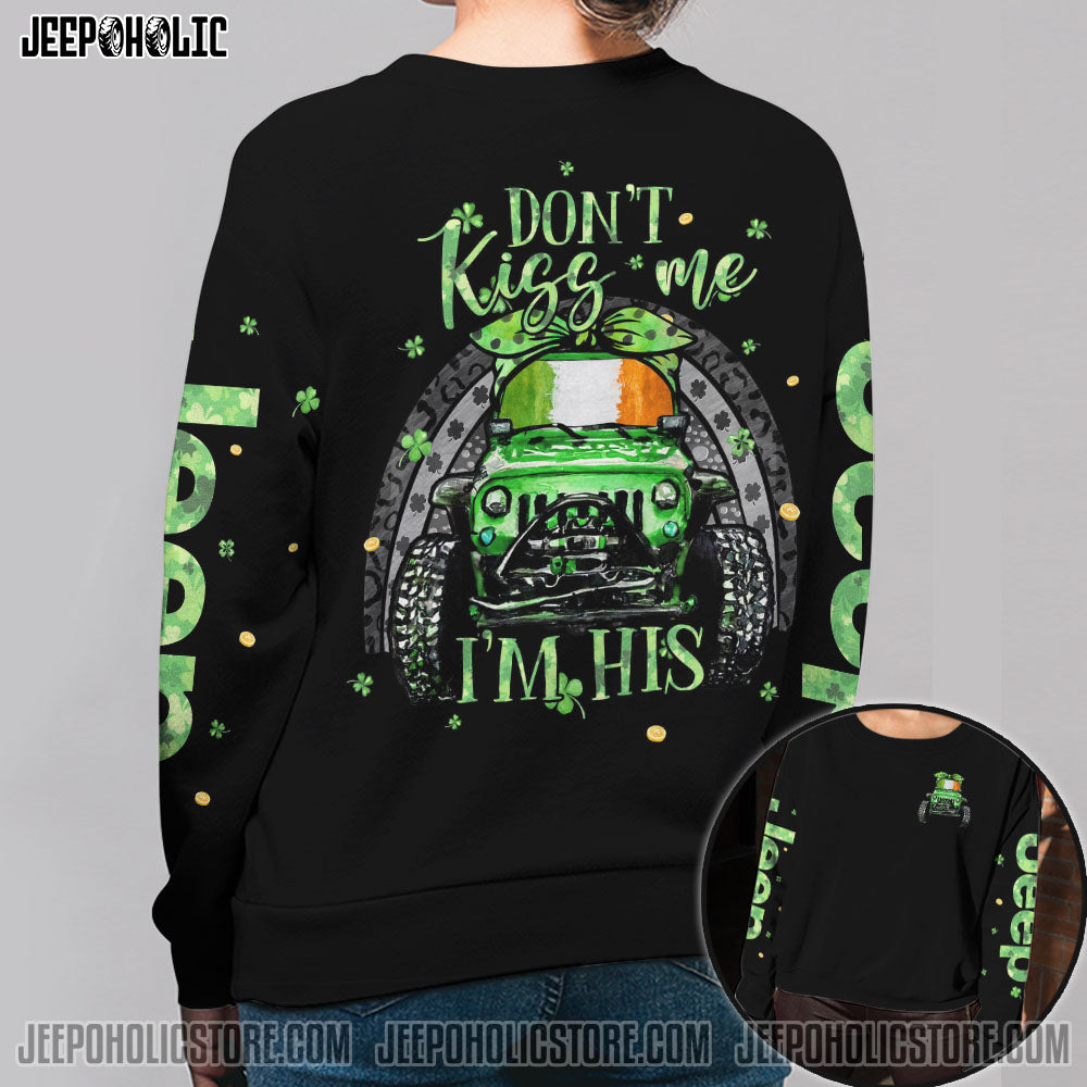 Don't Kiss Me Couple Jeep All Over Print - image 10