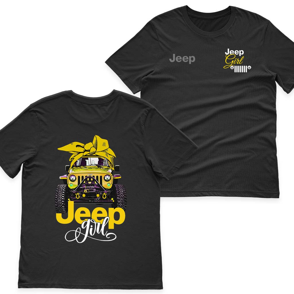 Multicolor Offroad Girl Adventure T-Shirt Zip Hoodie Supler Store