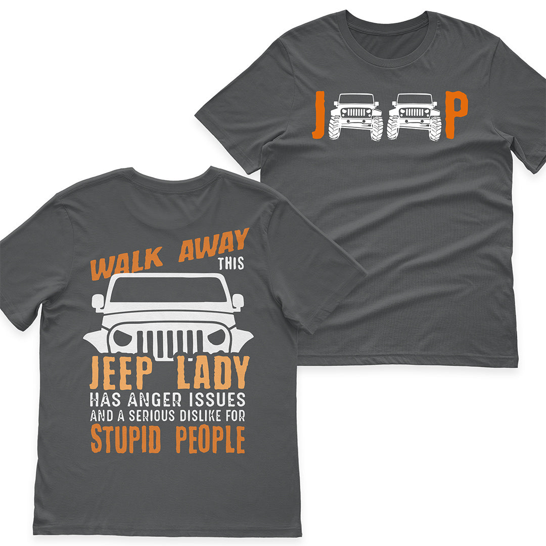 Jeep Lady Has Anger Issues Funny T-Shirt Hoodie Supler Store