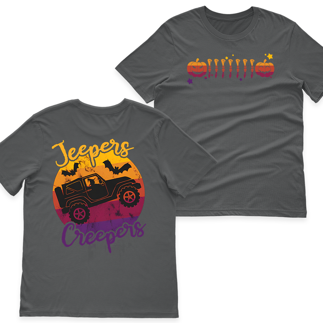 Jeepers Creepers Halloween Witch Pumpkin Grille T-Shirt Hoodie Supler Store